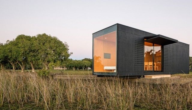 rumah mungil minimalis modern dari kontainer