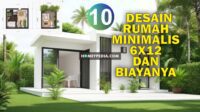 desain rumah minimalis 6x12 dan biayanya