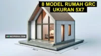 MODEL RUMAH GRC UKURAN 5X7