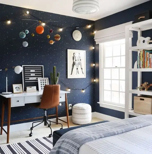 warna cat estetik untuk kamar astronomical